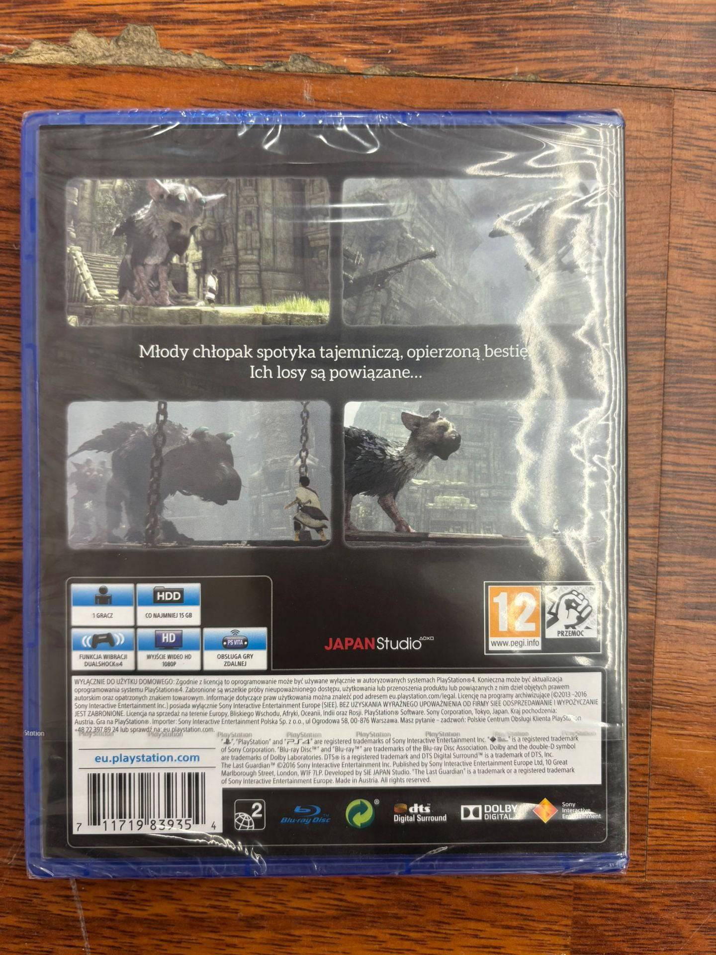 The Last Guardian PS4 PL The Last Guardian PS4 PL